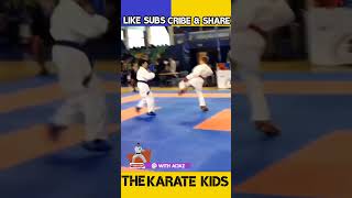 THE KARATE KIDS #karate #kumite #viral