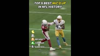 TOP 5 Mic’d up moments IN NFL