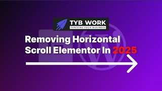 Removing Elementor horizontal scroll issue in 2025