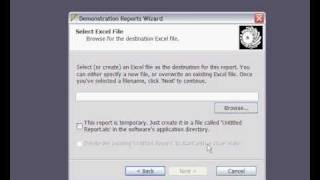 Reports Wizard Demonstration