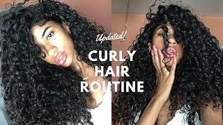 UPDATED Curly Hair Routine!