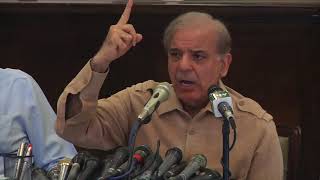Nawaz sharif decision Shahbaz Sharif press conference after Avenfield reference case verdict | 06 Ju