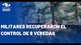 Nuevos enfrentamientos entre tropas del Ejército y disidencias de las FARC en Cauca