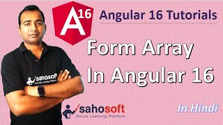 Form Array in Angular 16 | Angular Forms | Angular 16 Tutorial in Hindi