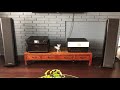 Sonus Faber Grand Piano Home - Parasound Halo A21 - Cambridge Audio 851N