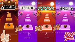 Tiles hop - Asus vs Realme vs Oppo vs Sony - @Smashgaming0 #asus #realme #oppo #sony #iphone