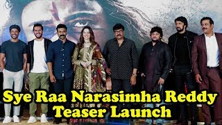 "Sye Raa Narasimha Reddy" Official Teaser Launch Complete Event | FULL HD | Ram Charan, Chiranjeevi