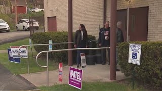 Voters cast ballots in Pennsylvania primary election