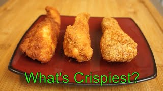 Low Carb Crispy Fried Chicken 3 Ways - Keto / Gluten free recipes!