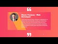 Responsive Testimonial slider with html css and  javascript free templates
