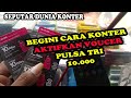 BEGINI CARA KONTER MENGAKTIFKAN VOUCER PULSA TRI 10RIBU,SEPUTAR DUNIA KONTER  #2021