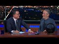 Jon Stewart Climbs Out From Under Colbert's Desk To Debut Irresistible Movie Trailer