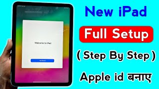 iPad 10th Gen How to Setup iPad 2024 | New iPad Setup Kaise kare | iPad me Apple id kaise banaye