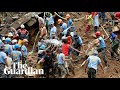 Almost 100 people feared dead after Typhoon Mangkhut landslide