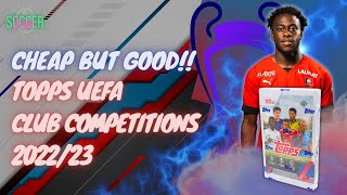 2022/23 TOPPS UEFA CLUB COMPETITIONS HOBBY BOX REVIEW!!