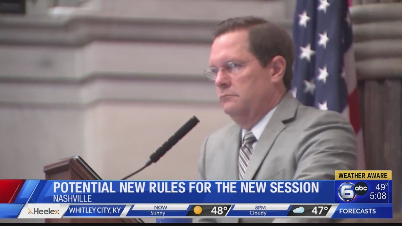 TN Lawmakers Debate Rules For 2024 Legislative Session - YouTube