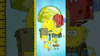 spongebob ranking by size 📏