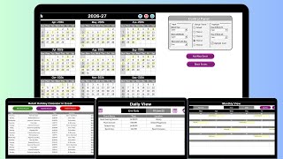 Retail Holiday Calendar in Excel