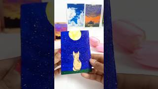 Easy painting ideas🎨 l acrylic painting shorts l#art #painting #artshorts #shorts #trending #tiktok