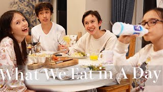 Japanese English Family Trying Fish Pie from Waitrose UK