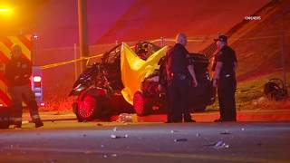 Pregnant woman, boyfriend killed in Pomona crash following chase