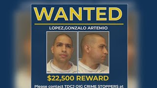 Search continues for escaped inmate Gonzalo Artemio Lopez