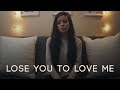 Lose You To Love Me - Selena Gomez (Acoustic) | Cover by Lunity