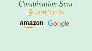 Combination Sum - Blind 75 - Leetcode - Python