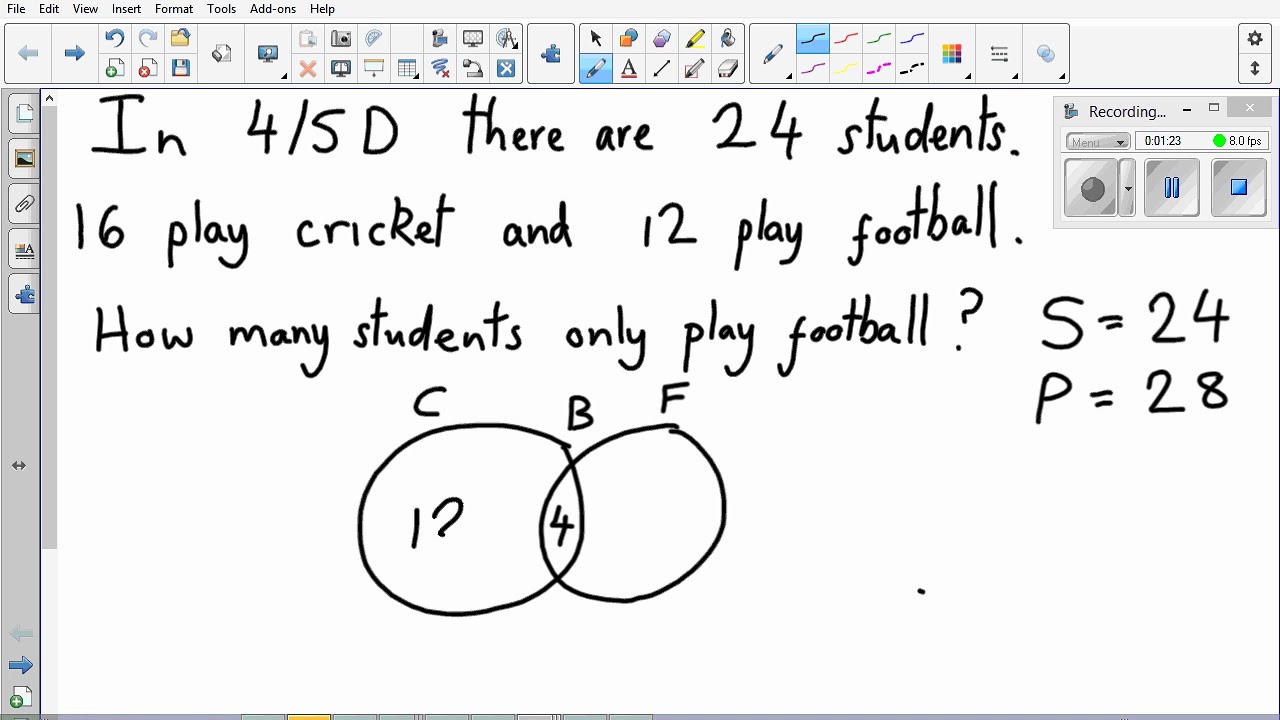 Problem Solving Drawing A Diagram Youtube