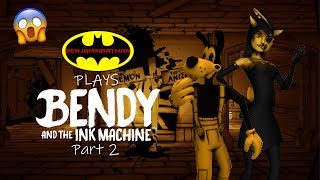 Meeting Boris The Wolf & Alice Angel. Bendy and The Ink Machine Playthrough (Part 2)