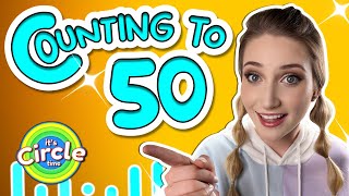 Count to 50 with Miss Sarah Sunshine | Its Circle Time