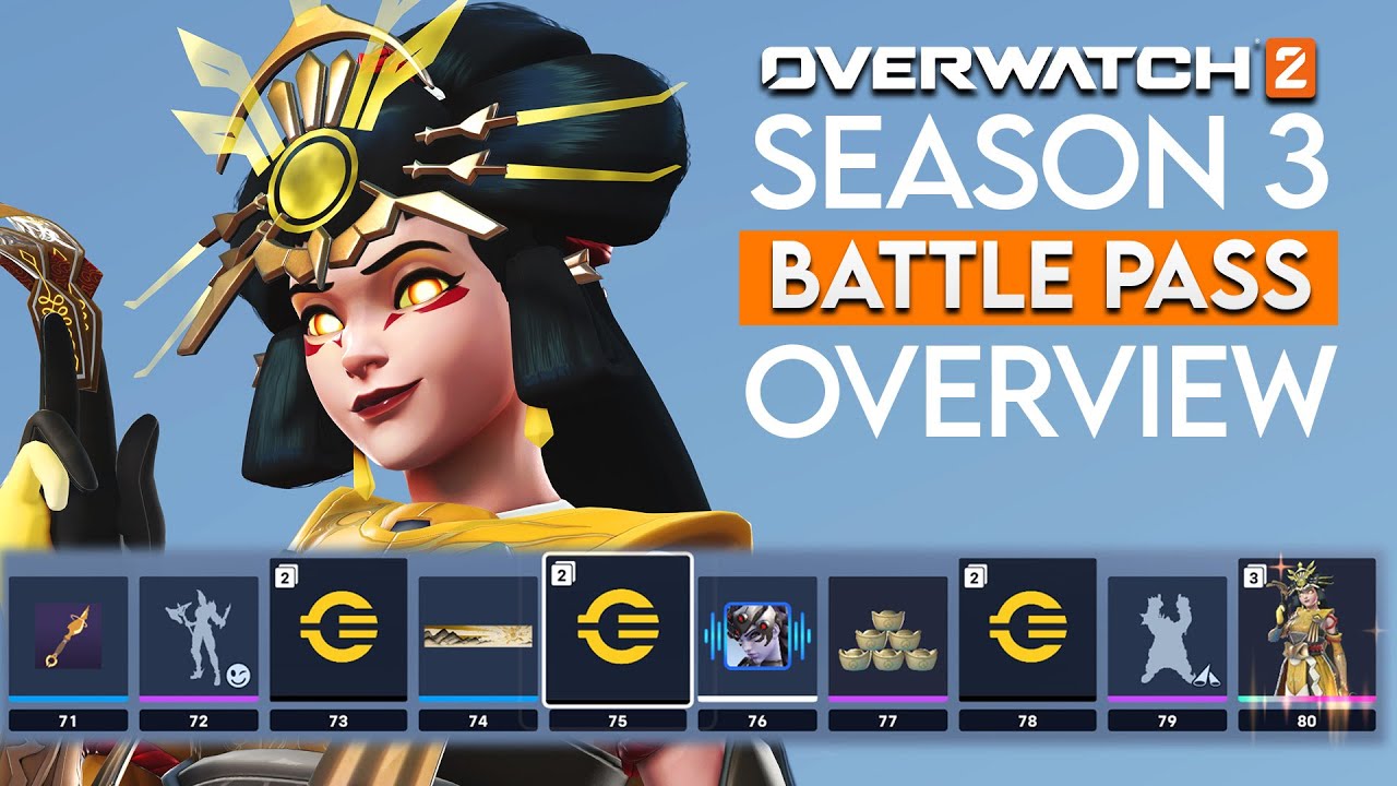 Overwatch 2 Season 3 Battle Pass Overview - YouTube