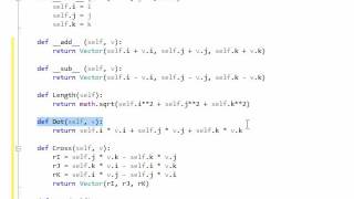 Vectors in Python 1
