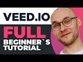 Veed Tutorial for Beginners (2023) | How To Use Veed.io