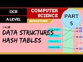 91. OCR A Level (H446) SLR14 - 1.4 Data structures part 5 - Hash tables