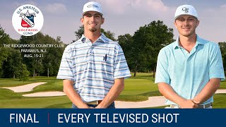 2022 U.S. Amateur Final: Every Televised Shot from Sam Bennett and Ben Carr