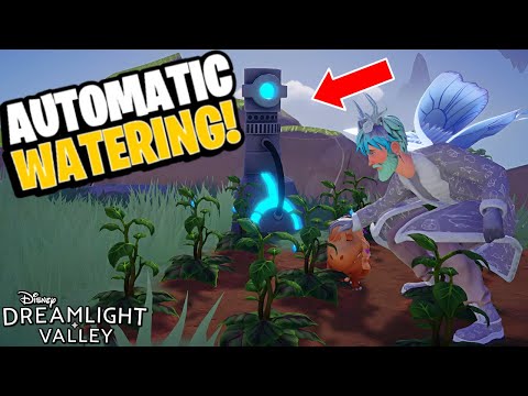 How to CRAFT and USE the Ancient GARDENER ( AUTO Digs, Plants, & HARVESTS!) Dreamlight Valley