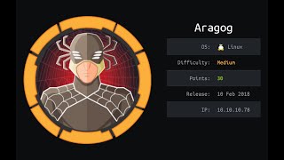 Hack The Box - Aragog - Walkthrough