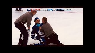 John Tavares Head Injury 5/20/21 Game 1 vs Canadiens