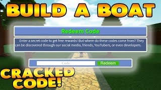 Codes For Roblox Build A Boat 2019