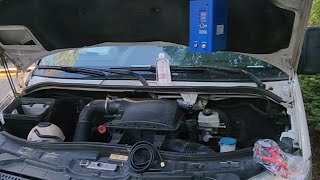 Mercedes Sprinter intake smoke test