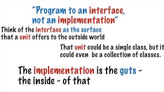 3 Design Principle #1 Rely on Interfaces, not Implementations