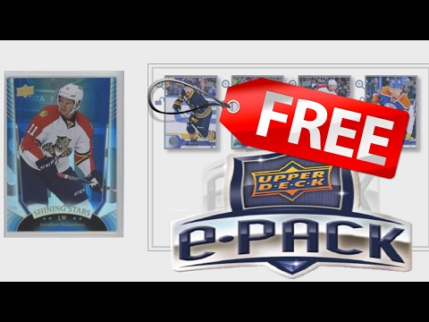 FREE HOCKEY CARDS - Upper Deck e-Pack !! FREE HOCKEY CARDS - Upper Deck e-Pack !!