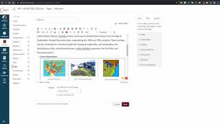Canvas Embed Google Slides on Home Page