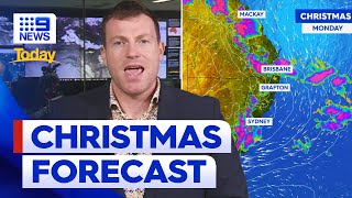Christmas day weather forecast for 2023 | 9 News Australia