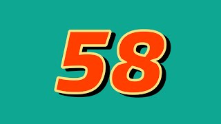 58 Seconds Timer