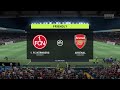 ⚽ FC Nürnberg vs Arsenal ⚽ | Club Friendlies (08/07/2022) | Fifa 22