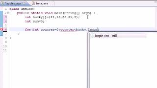 Java Programming Tutorial 29 (Summing Elements of Arrays - YouTube)