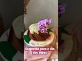 Bolo de limão siciliano com Brigadeiro belga branco | sugestão para o #diadasmães #shorts #bolo