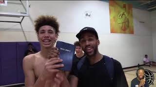 WTF is Dude Talking About...LaMelo Ball SHUTS DOWN THE GYM!! YouTubers vs Lamelo Ball